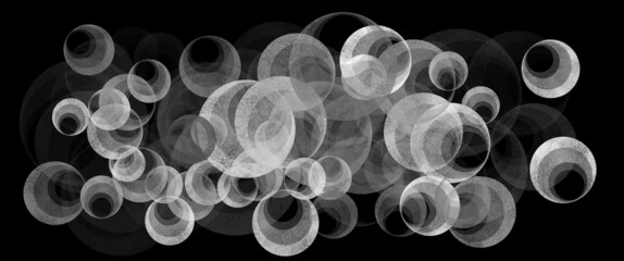 Abstract close up circle space background. The retro design concept for decoration, wallpaper, backdrop, or presentation.
