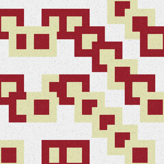 Abstract Geometric Pattern generative computational art illustration