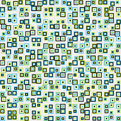 Abstract Geometric Pattern generative computational art illustration