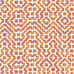 Abstract Geometric Pattern generative computational art illustration