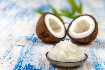 Virtues of coconut vegetable oil