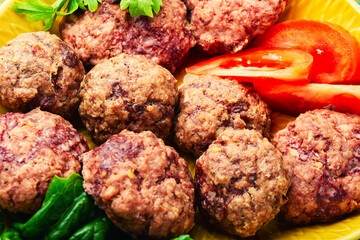 Steam beef cutlets