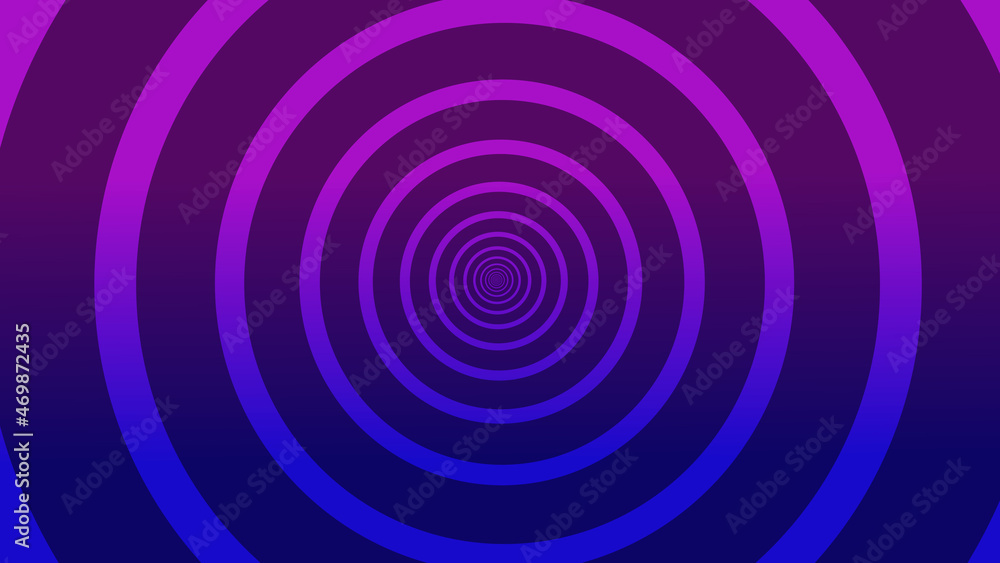 Wall mural seamless circle loop for concept background