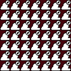 seamless pattern with chains