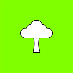 tree with cloud