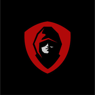 Anonymous hacker internet thief hacking Premium Vector, illustration of an face