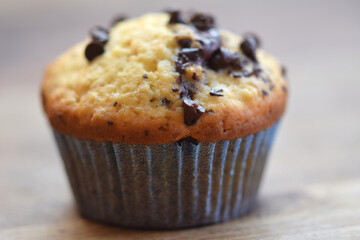 homemade chocolate muffins
