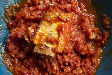 pork ribs with sauce