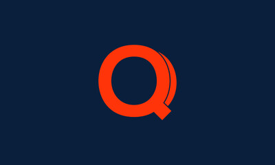 Bold letter logo DQ - Initial vector design - Premium Icon, Logo vector