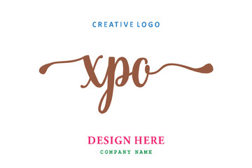 XPO lettering logo is simple, easy to understand and authoritative
