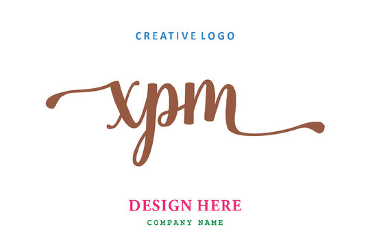 XPM lettering logo is simple, easy to understand and authoritative