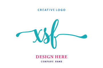 XSF lettering logo is simple, easy to understand and authoritative