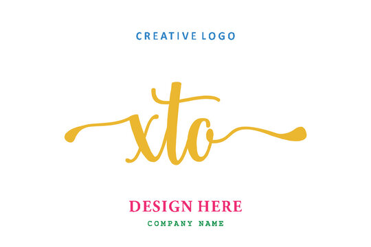 XTO lettering logo is simple, easy to understand and authoritative