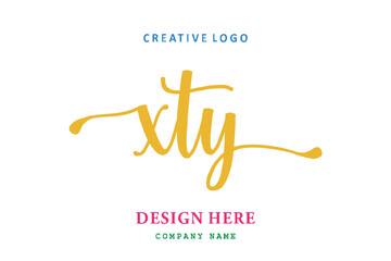 XTY lettering logo is simple, easy to understand and authoritative