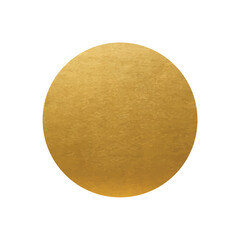 Gold Moon on white background - 469885252