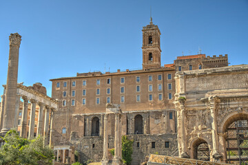 Roman Forum, HDR Image