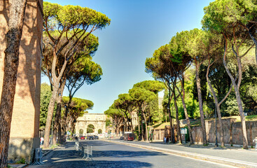 Roman Forum, Italy, HDR Image