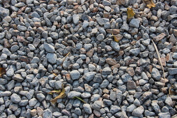 rubble stone field large view