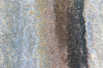 Naklejka premium Granite surface for backdrop. Natural color gradient - black, brown, gray.