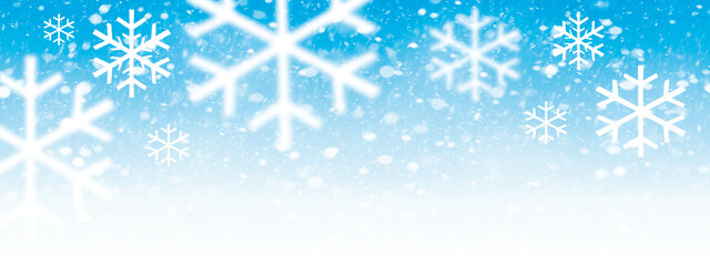 Winter background graphic with snow. For use as cmyk graphic.