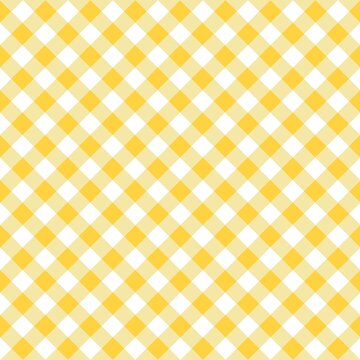 yellow gingham fabric