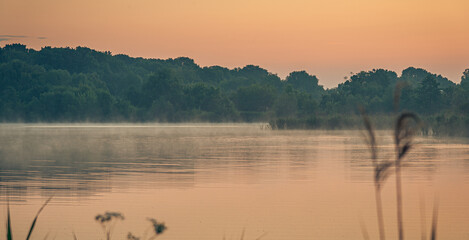 Naklejka premium Magic sunrise