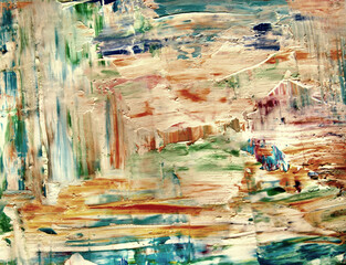 abstract background with paint