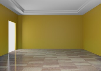 empty room templates interior designers 3d render