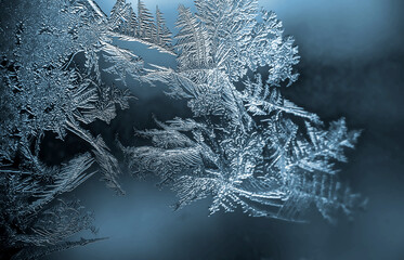 Ice in winter
