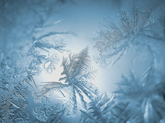 Ice in winter
