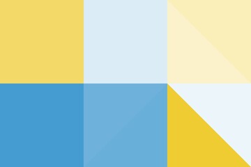 Fototapeta premium Minimal simple mosaic geometric colorful artistic background wallpaper design pattern