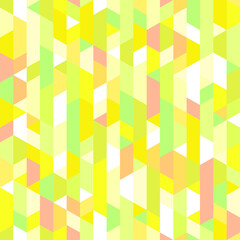 Tiled multicolored pattern. Geometric background. Seamless bright texture. Colored wallpaper of the surface. Print for banners, flyers, t-shirts and textiles