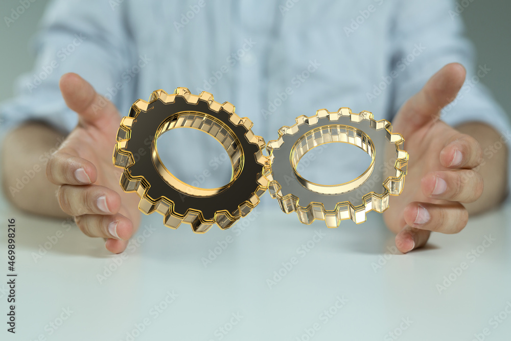 Poster cogs and gear wheel mechanisms..