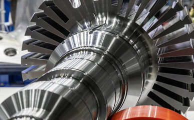 the shaft of the electric motor is mechanically processed in production