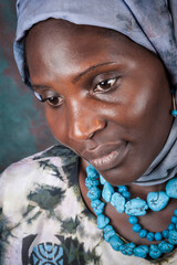 portrait African woman