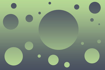 Vector illustration,  bubble design, drops of water pattern,  blue circle texture, gradient backdrop