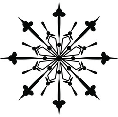 snowflake isolated