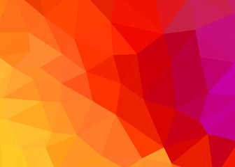 abstract orange background from crystal, you can change Vector art.