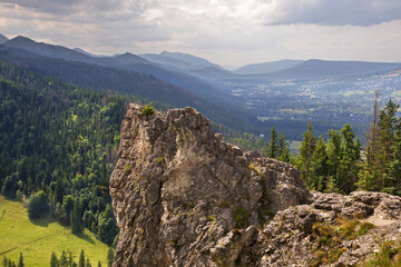 Nosal mountain in Kuznice near Zakopane. Poland - obrazy, fototapety, plakaty