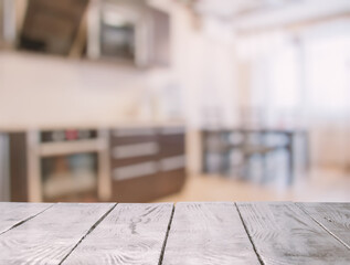 white table in the living room