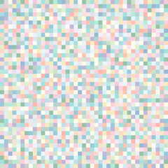 Cover template design with pastel geometric shapes