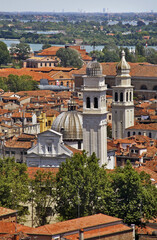 Fototapeta na wymiar View of Venice. Region Veneto. Italy