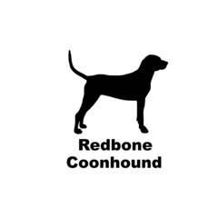 redbone coonhound.