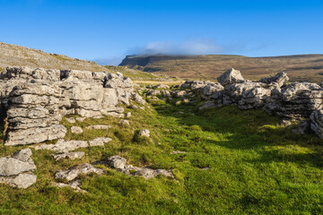 Heading to White Scars near to ingleborough in the Yorkshire dales