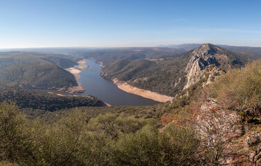 Desembocadura del río Tiétar al río Tajo