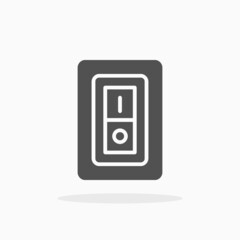 Switch icon. Vector illustration. Enjoy this icon for your project.