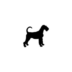 Dog silhouette. Breeds