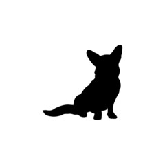 Dog silhouette. Breeds