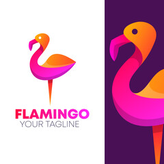 Flamingo Gradient Logo