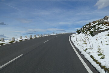 Fototapeta premium Großglockner Hochalpenstraße im September
